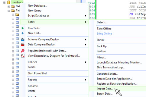 Import Data